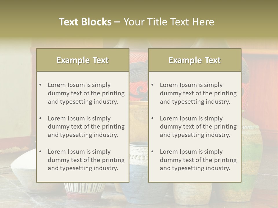 Pot Chinaware Culture PowerPoint Template