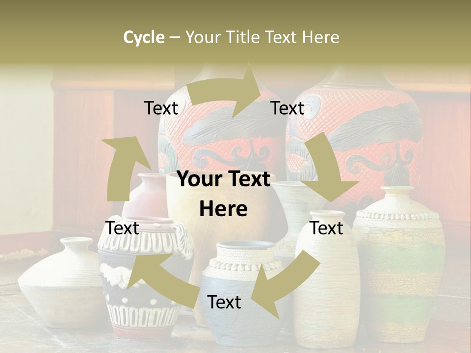 Pot Chinaware Culture PowerPoint Template