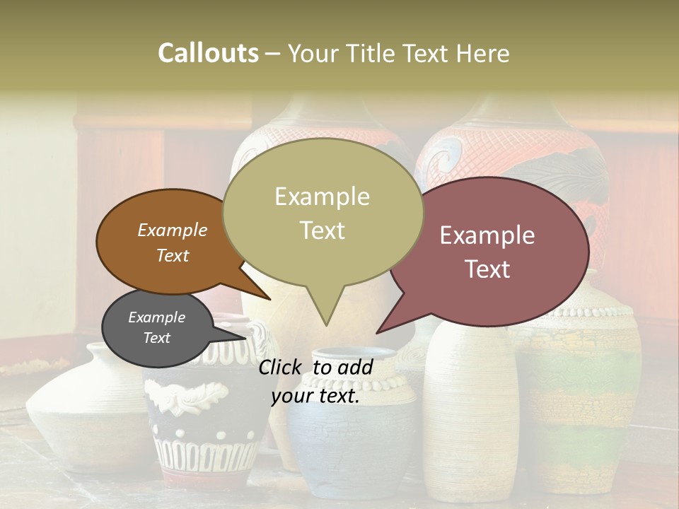 Pot Chinaware Culture PowerPoint Template