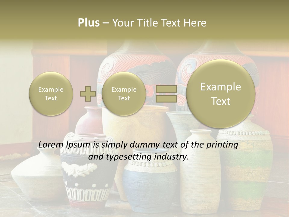 Pot Chinaware Culture PowerPoint Template