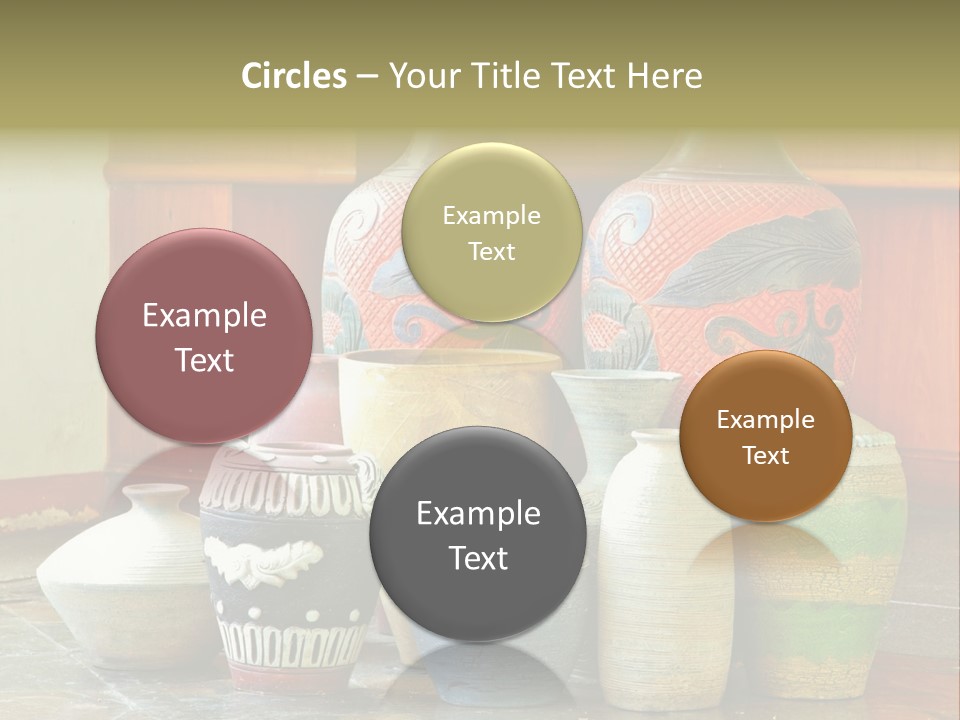 Pot Chinaware Culture PowerPoint Template
