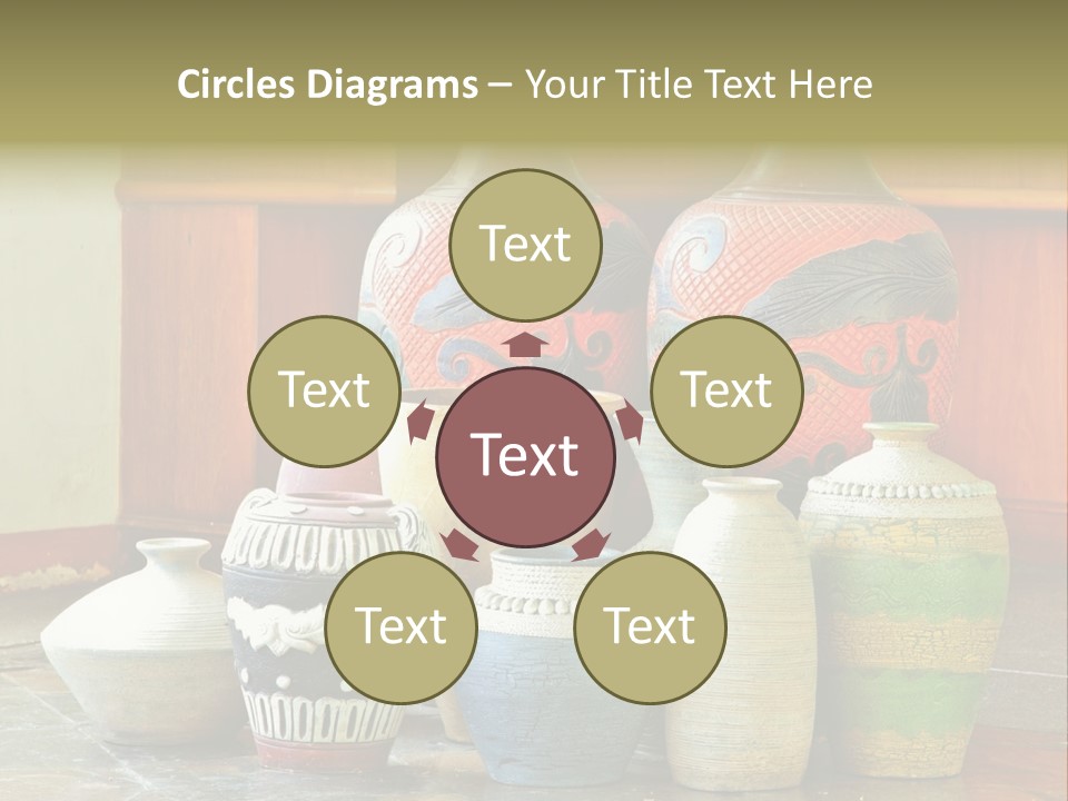 Pot Chinaware Culture PowerPoint Template