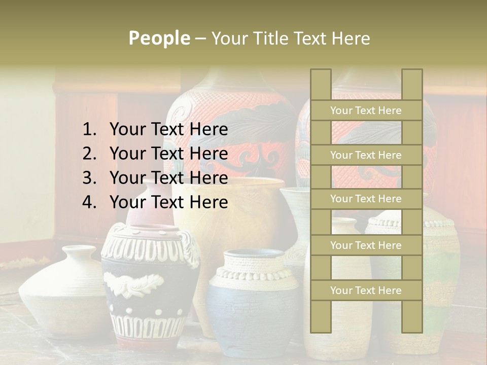Pot Chinaware Culture PowerPoint Template