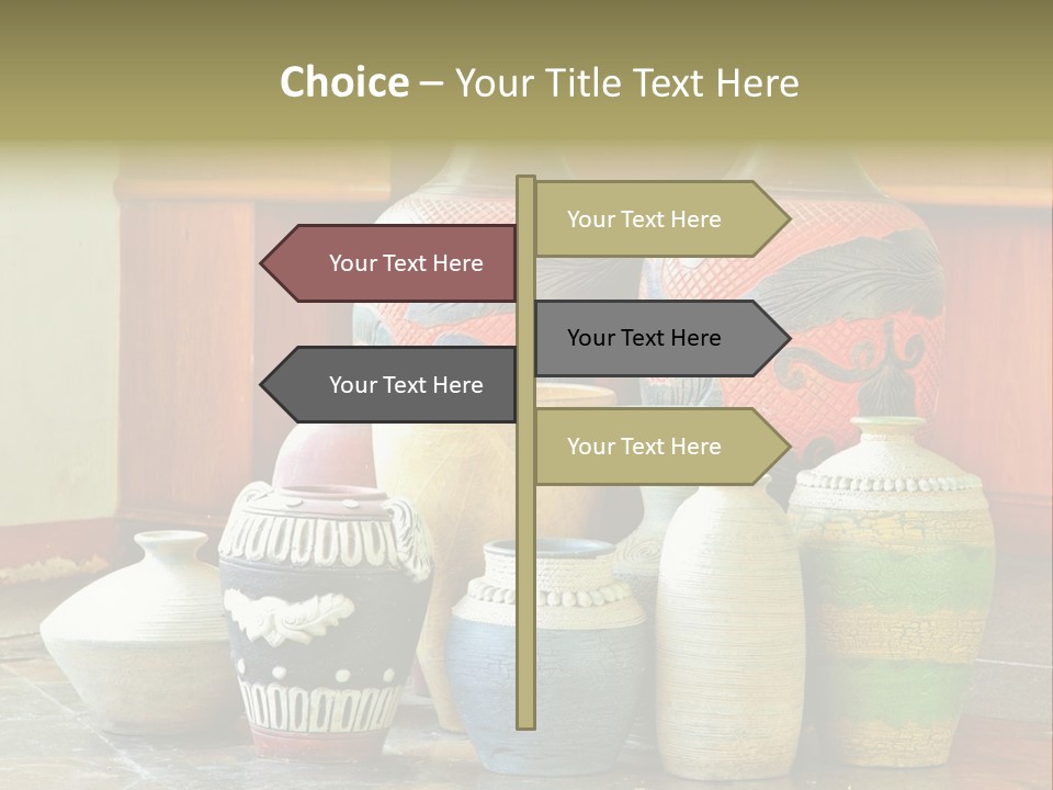 Pot Chinaware Culture PowerPoint Template