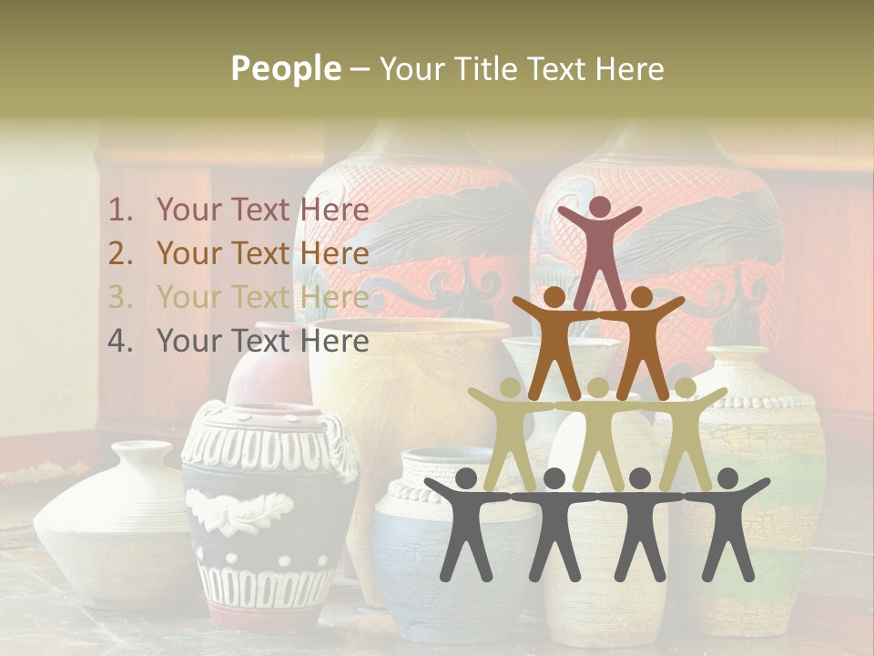 Pot Chinaware Culture PowerPoint Template