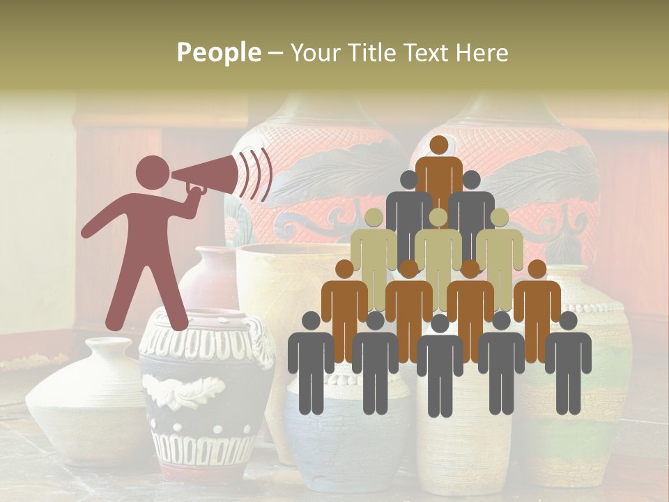 Pot Chinaware Culture PowerPoint Template