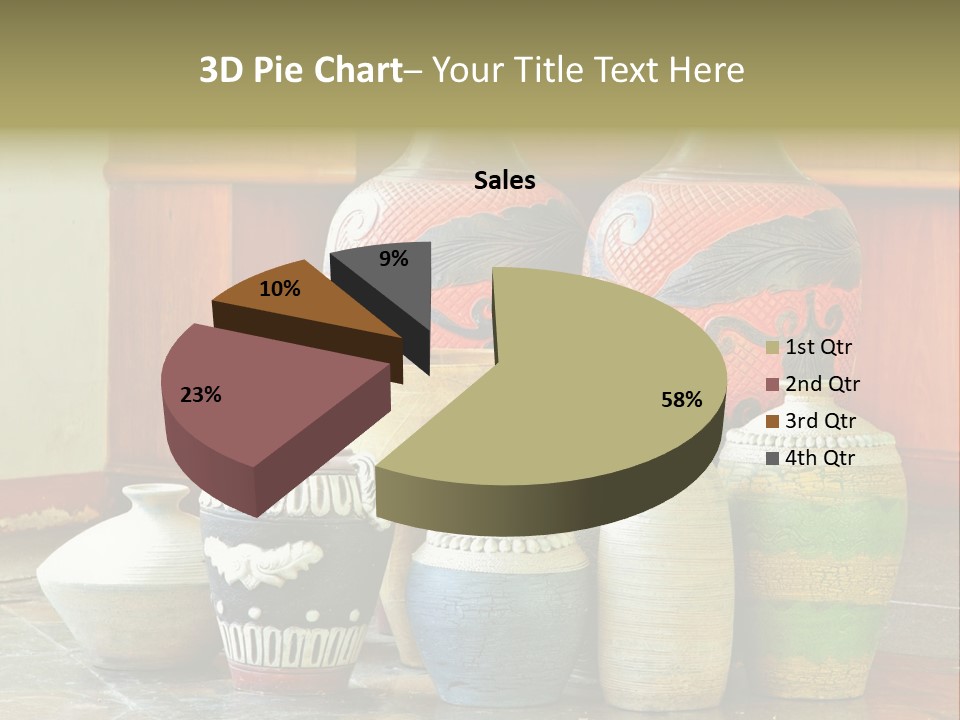 Pot Chinaware Culture PowerPoint Template