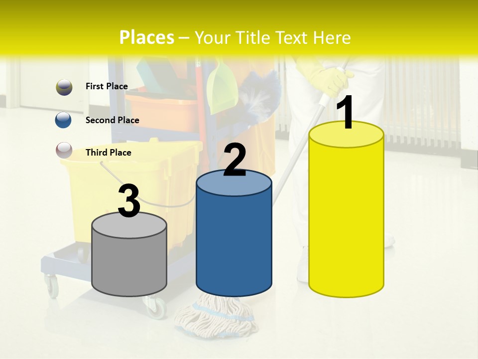 Caucasian Home Background PowerPoint Template