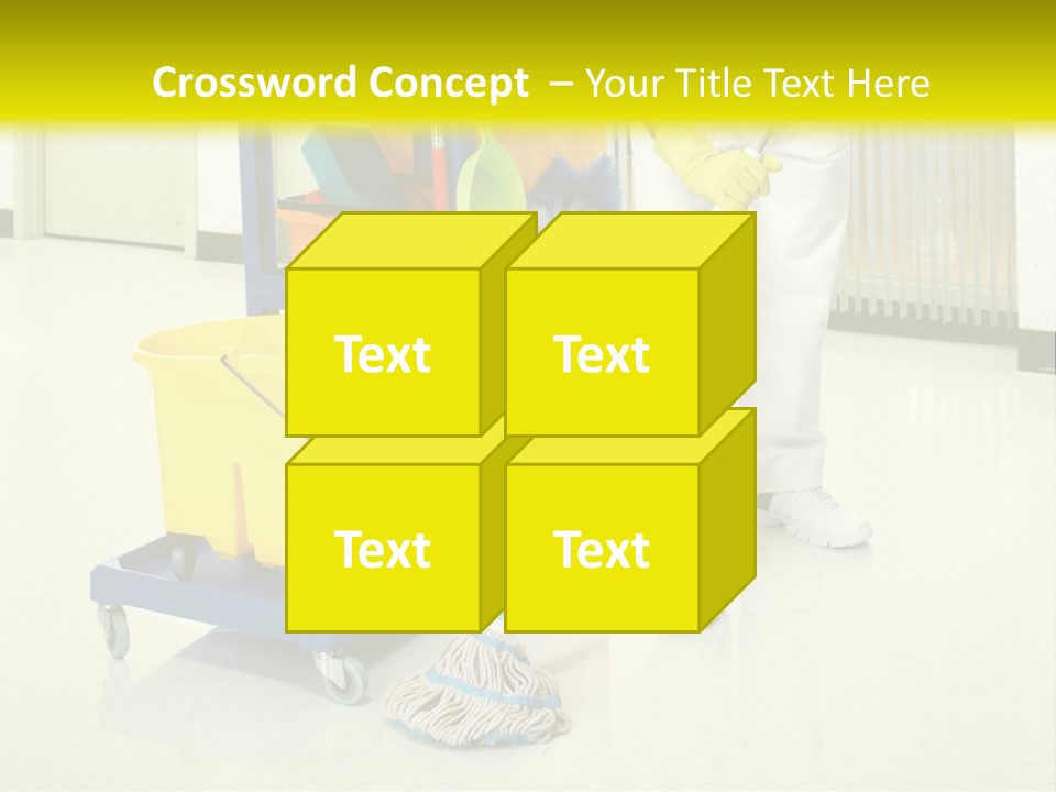 Caucasian Home Background PowerPoint Template