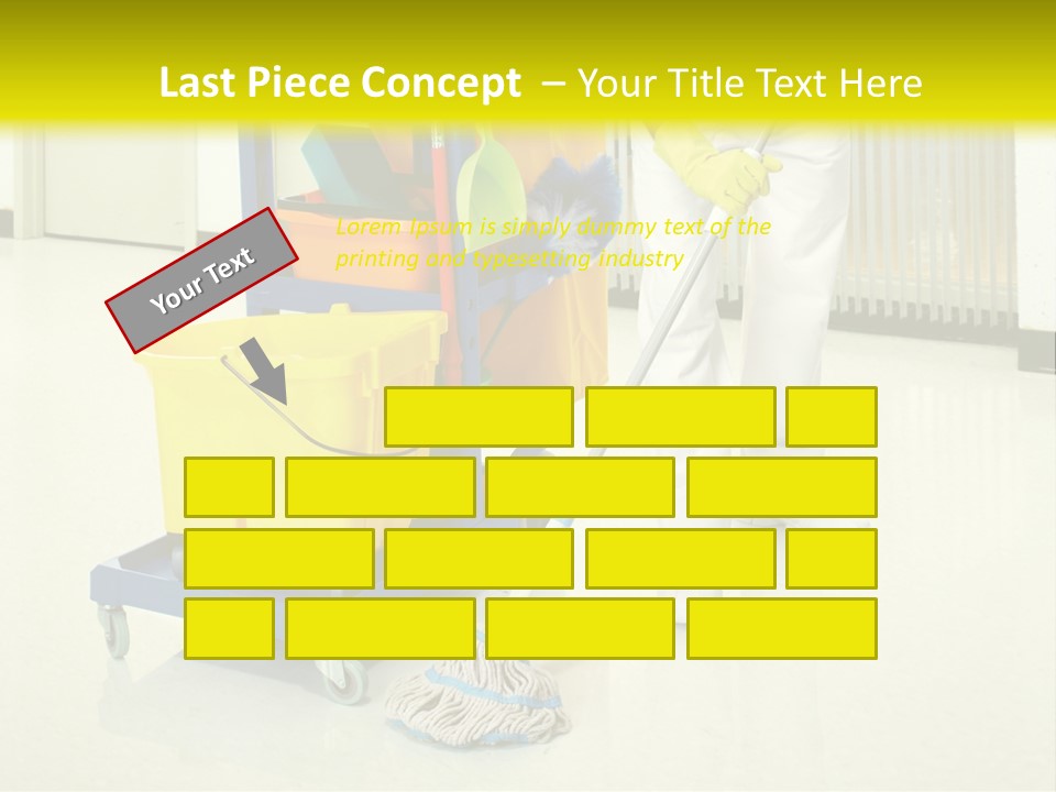 Caucasian Home Background PowerPoint Template