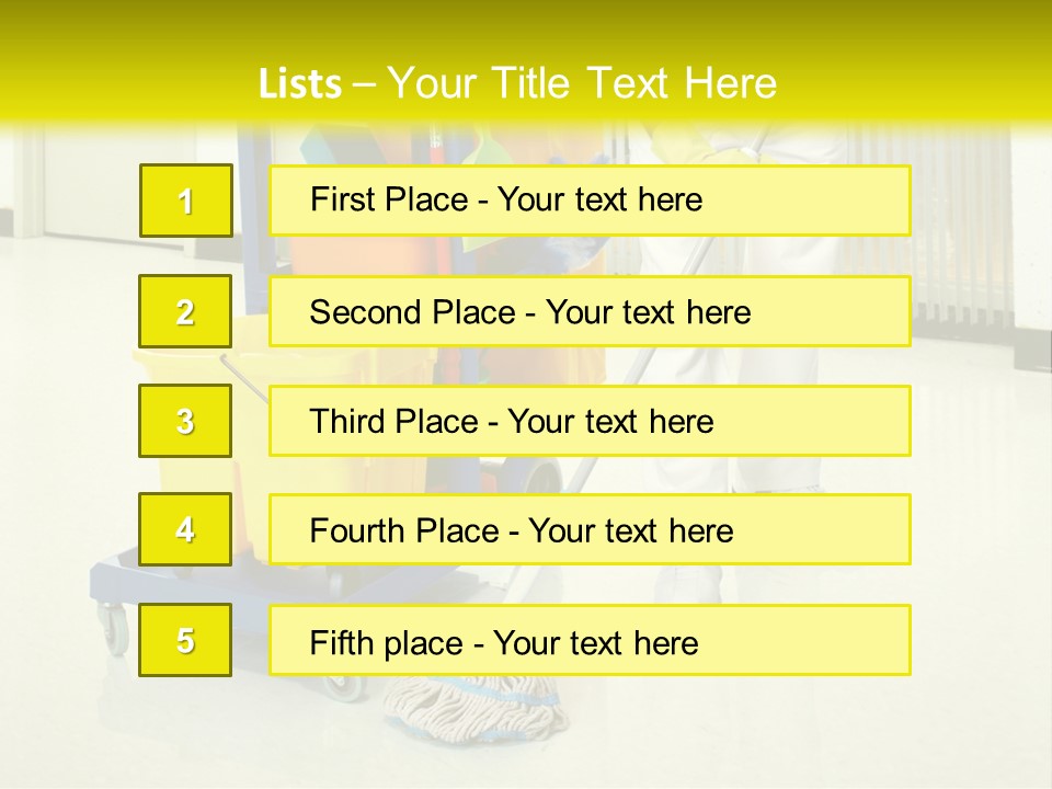 Caucasian Home Background PowerPoint Template