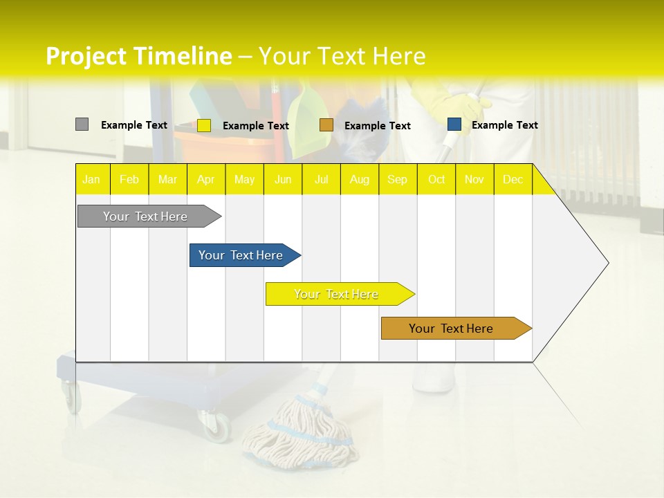 Caucasian Home Background PowerPoint Template