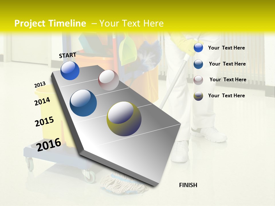 Caucasian Home Background PowerPoint Template