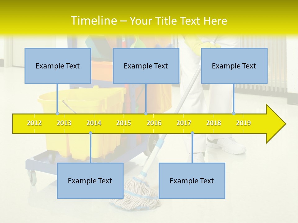 Caucasian Home Background PowerPoint Template