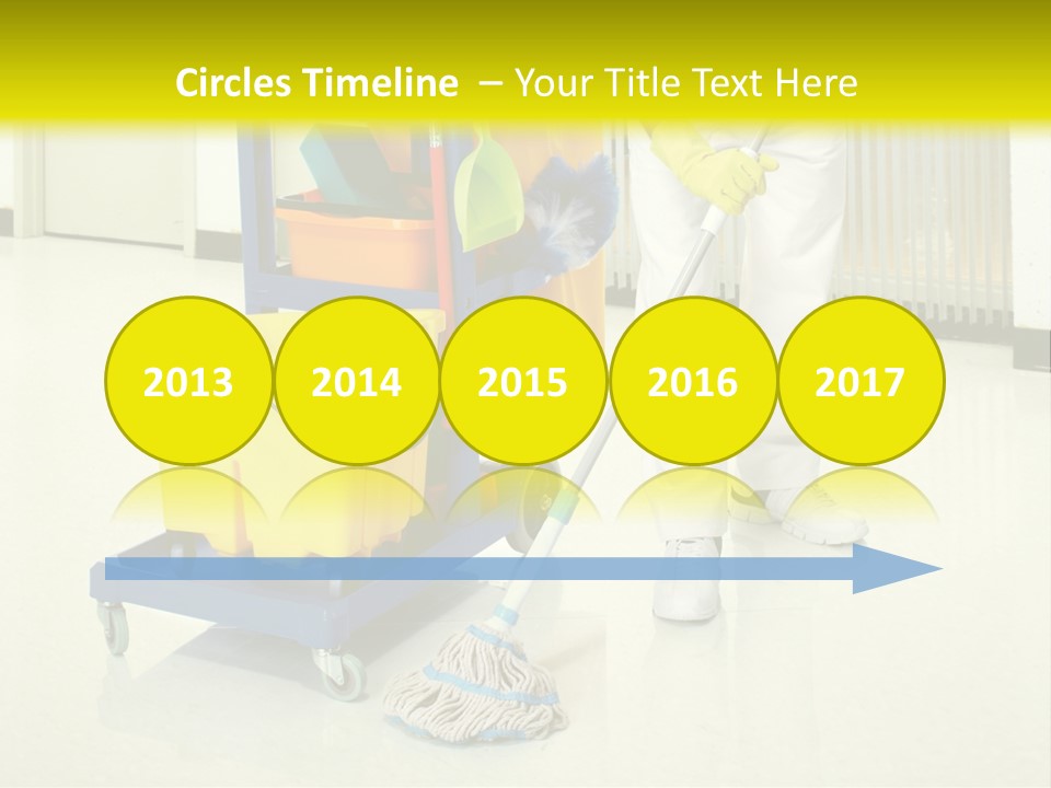 Caucasian Home Background PowerPoint Template