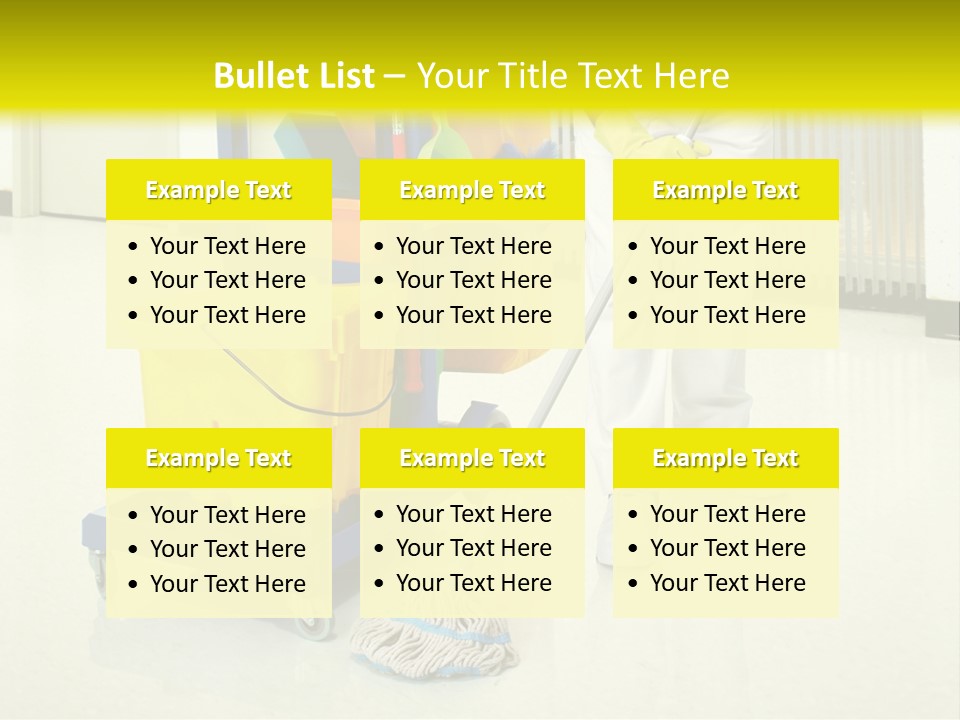 Caucasian Home Background PowerPoint Template