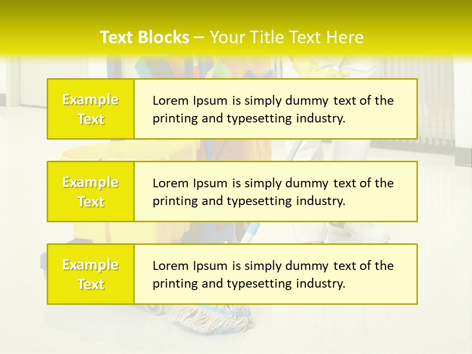 Caucasian Home Background PowerPoint Template