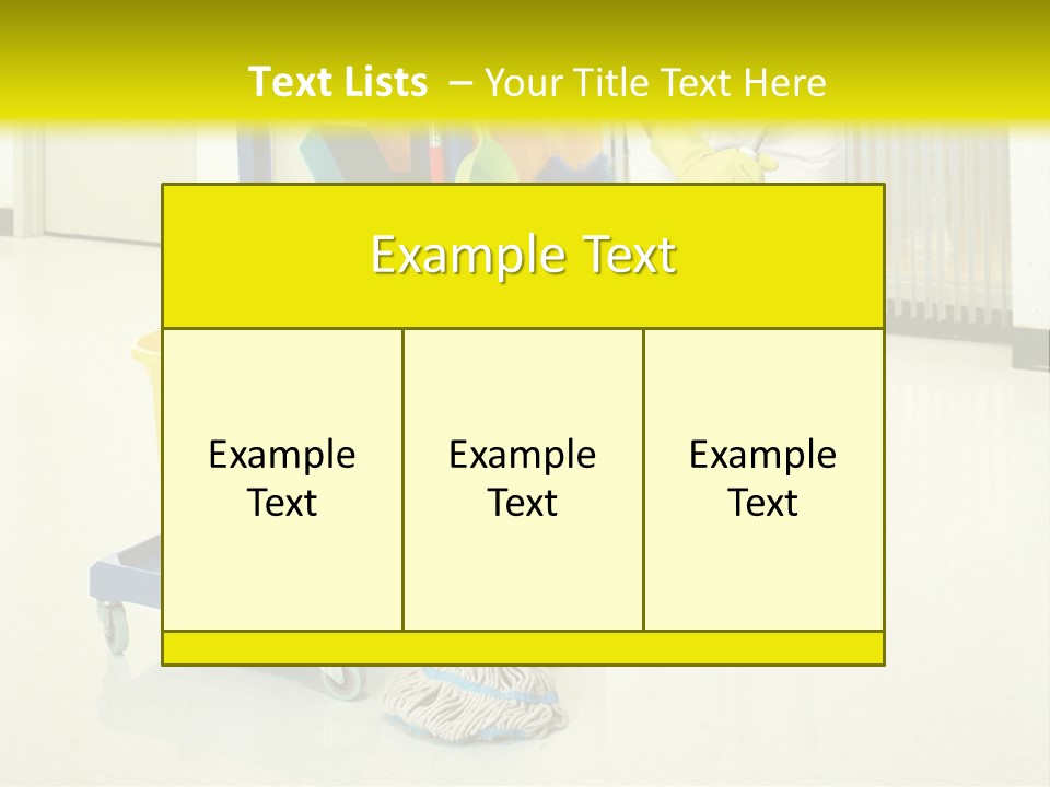 Caucasian Home Background PowerPoint Template