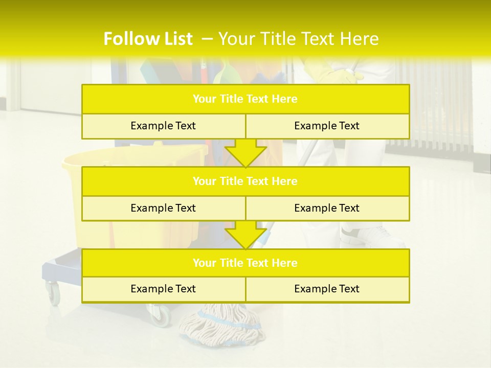 Caucasian Home Background PowerPoint Template