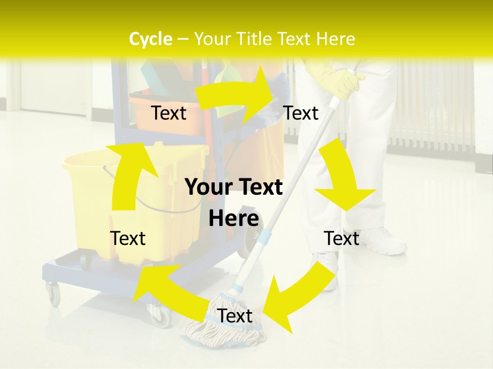 Caucasian Home Background PowerPoint Template