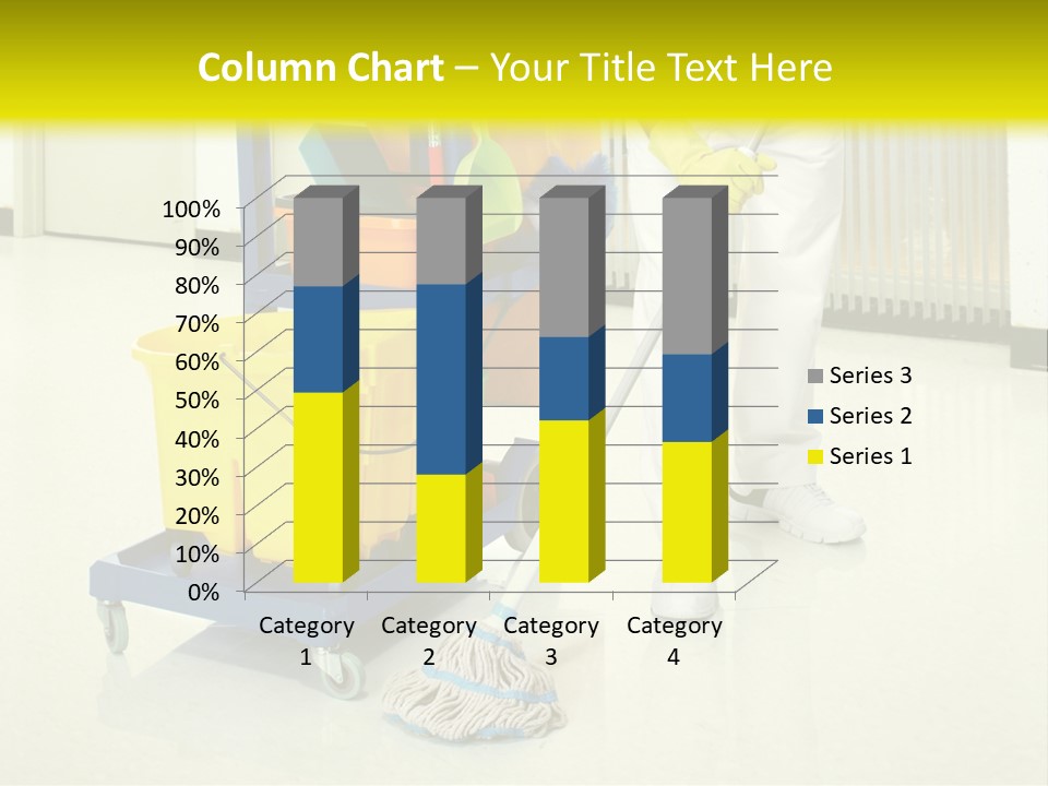 Caucasian Home Background PowerPoint Template
