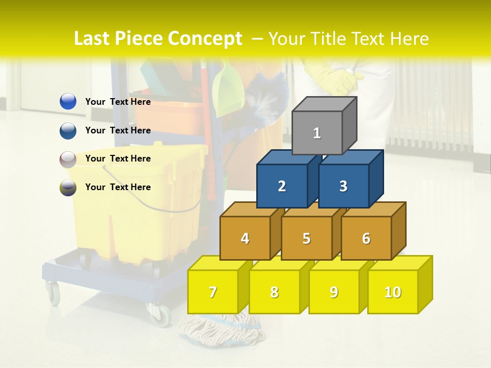 Caucasian Home Background PowerPoint Template