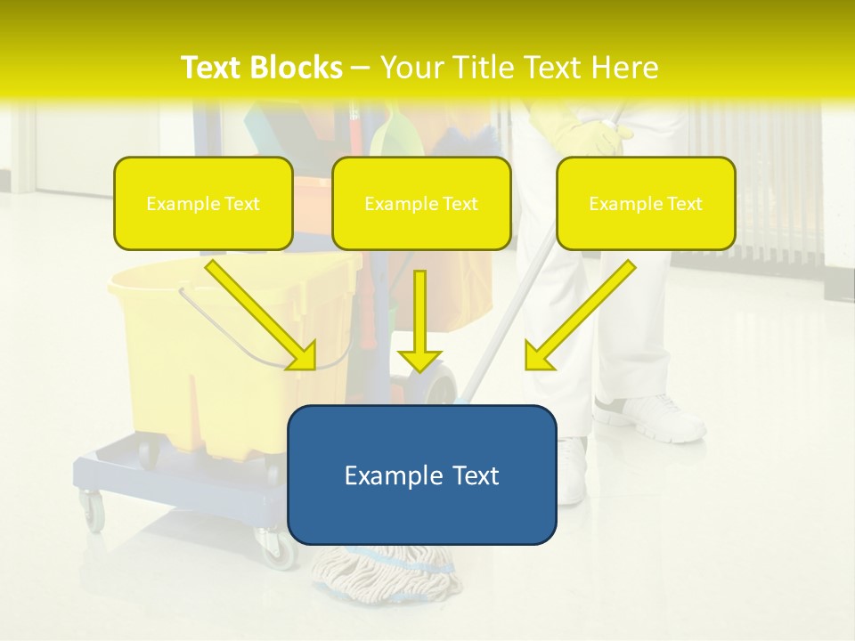 Caucasian Home Background PowerPoint Template