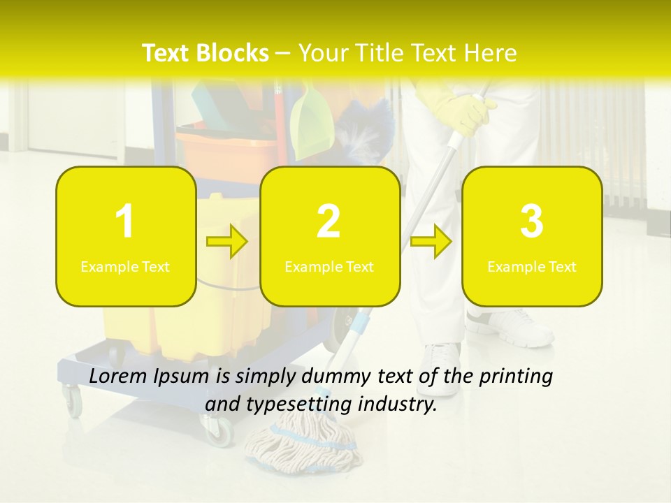 Caucasian Home Background PowerPoint Template