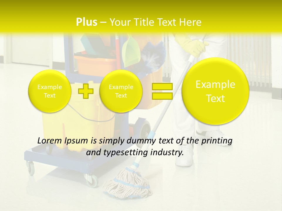 Caucasian Home Background PowerPoint Template