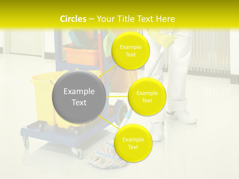 Caucasian Home Background PowerPoint Template