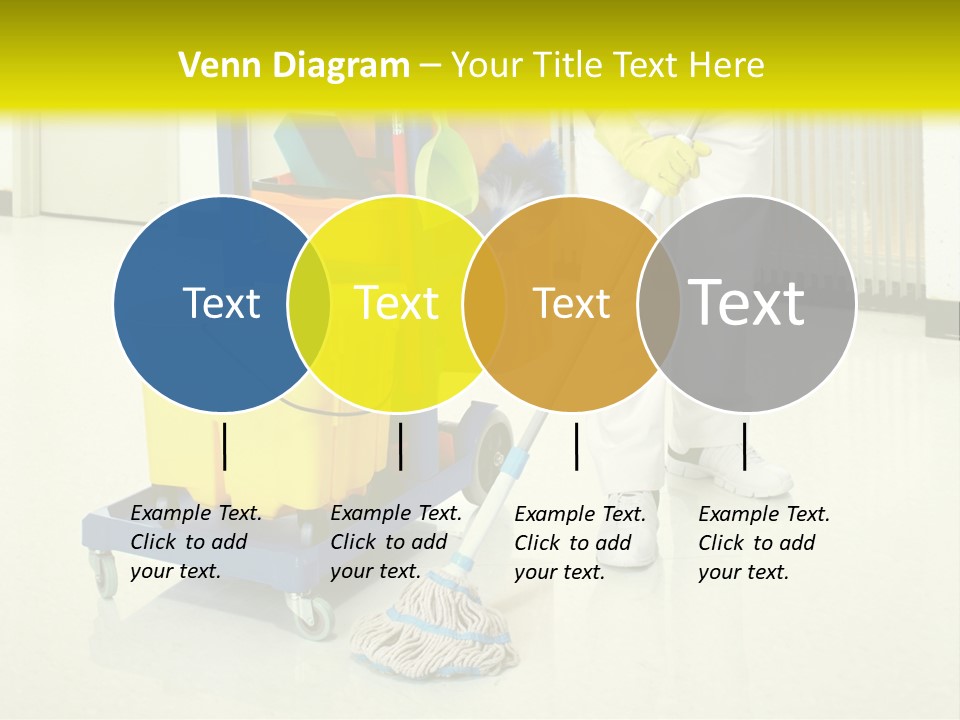 Caucasian Home Background PowerPoint Template