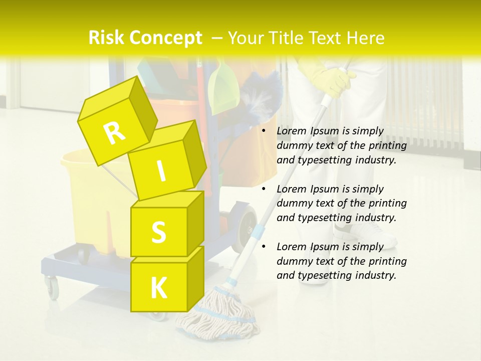 Caucasian Home Background PowerPoint Template