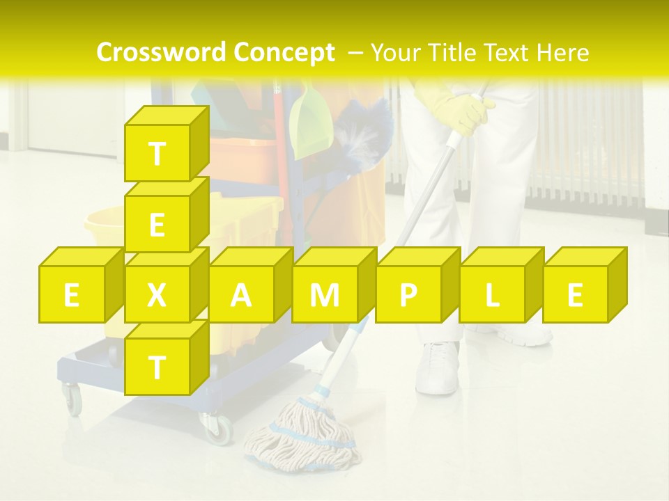 Caucasian Home Background PowerPoint Template