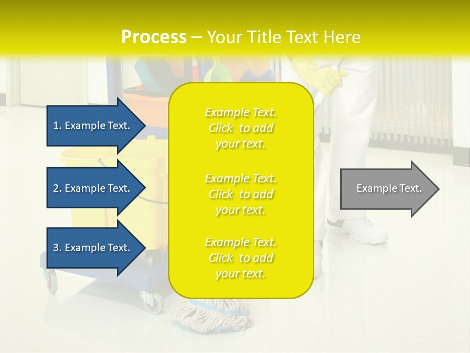 Caucasian Home Background PowerPoint Template