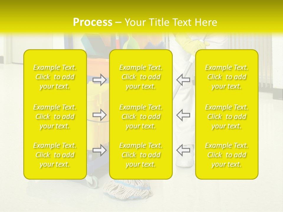 Caucasian Home Background PowerPoint Template