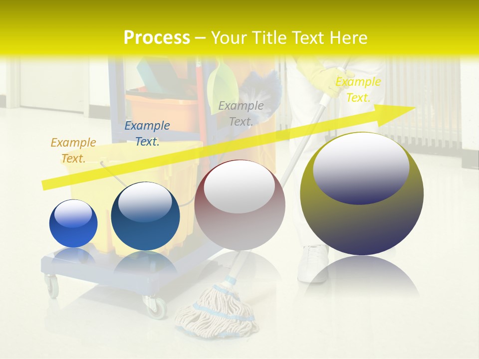 Caucasian Home Background PowerPoint Template