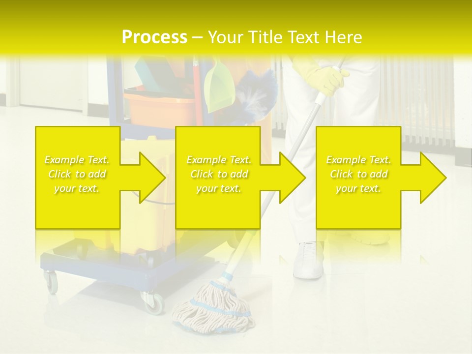 Caucasian Home Background PowerPoint Template