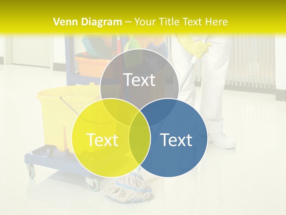 Caucasian Home Background PowerPoint Template