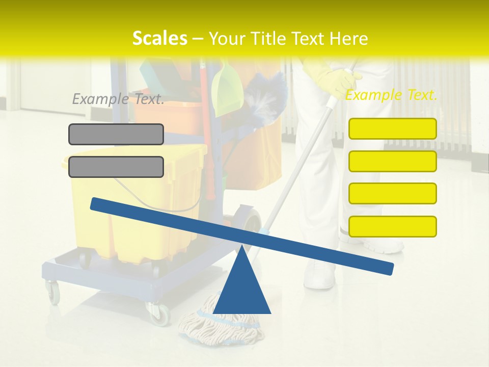 Caucasian Home Background PowerPoint Template
