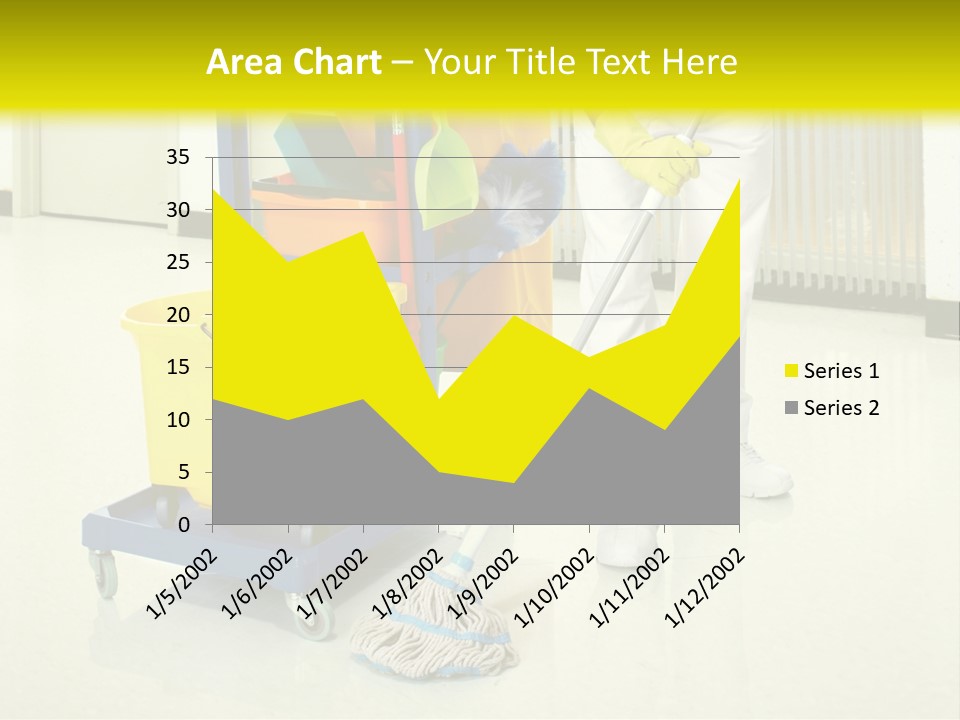 Caucasian Home Background PowerPoint Template