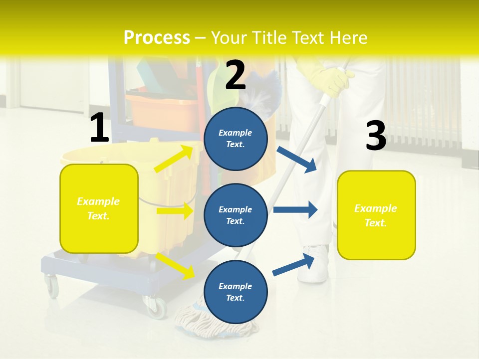 Caucasian Home Background PowerPoint Template