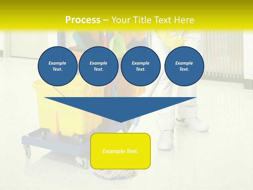 Caucasian Home Background PowerPoint Template