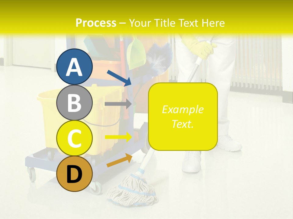 Caucasian Home Background PowerPoint Template