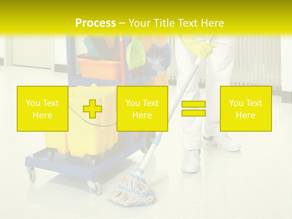Caucasian Home Background PowerPoint Template