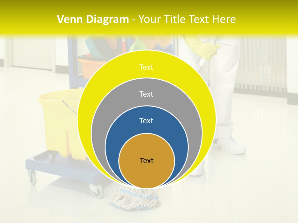 Caucasian Home Background PowerPoint Template