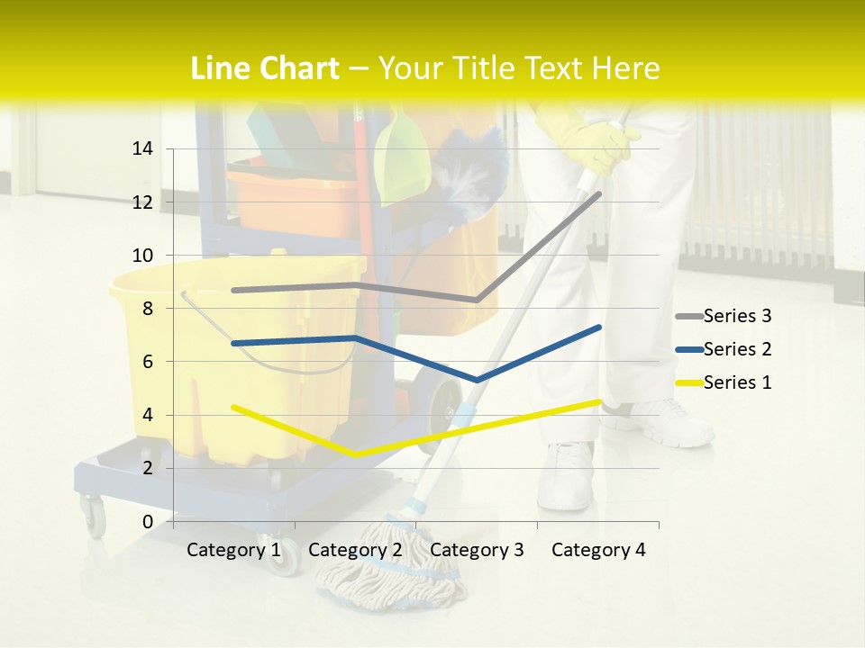 Caucasian Home Background PowerPoint Template