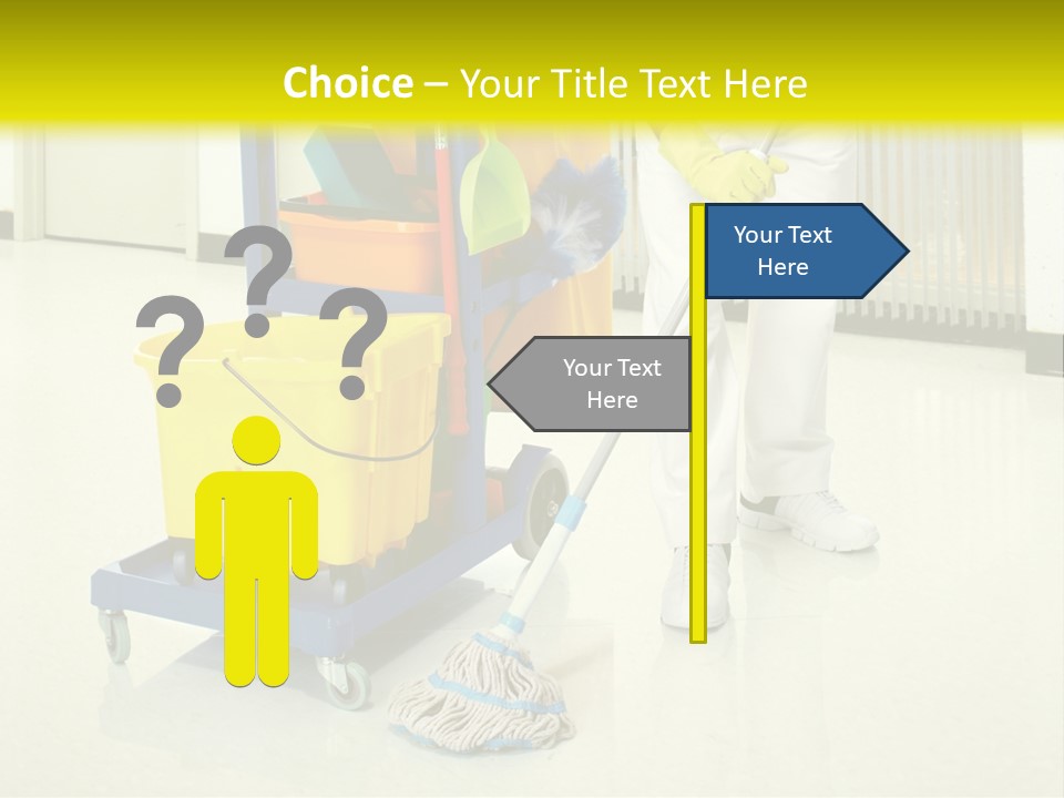 Caucasian Home Background PowerPoint Template