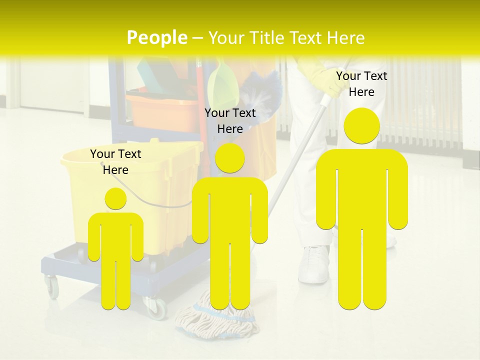 Caucasian Home Background PowerPoint Template