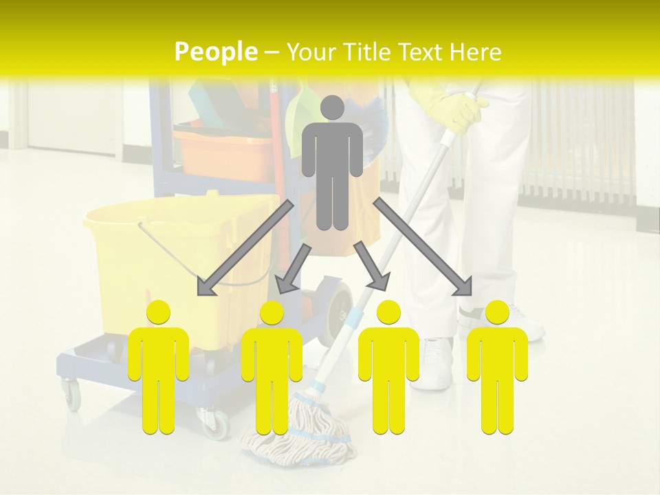 Caucasian Home Background PowerPoint Template