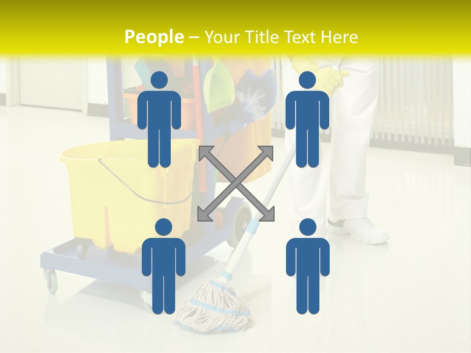 Caucasian Home Background PowerPoint Template